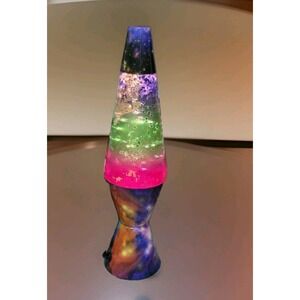 SCHYLING COLORMAX LAVA LAMP PURPLE BLUE 14.5 INCH NIB